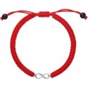 Evolution Group Red Kabbalah Bracelet Infinity 13002.3