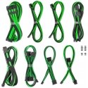CableMod C-Series Pro ModMesh Sleeved 12V-2x6 12VHPWR Dual StealthSense Cable Kit for Corsair RMi, RMx (Juodas Label) - juodas/h