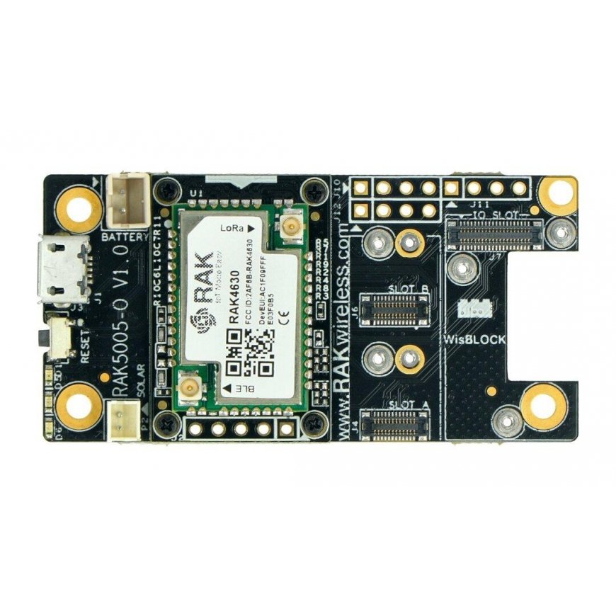 Starter Kit - WisBlock Motherboard + WisBlock Core Development Module - Rak Wireless – 3