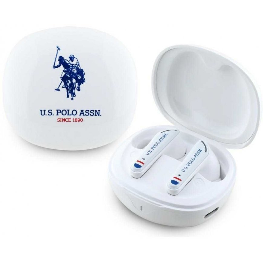 Us Polo Assn Headphones TWS US Polo DH Logo white