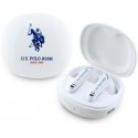 Us Polo Assn Headphones TWS US Polo DH Logo white Us Polo Assn Headphones TWS US Polo DH Logo white