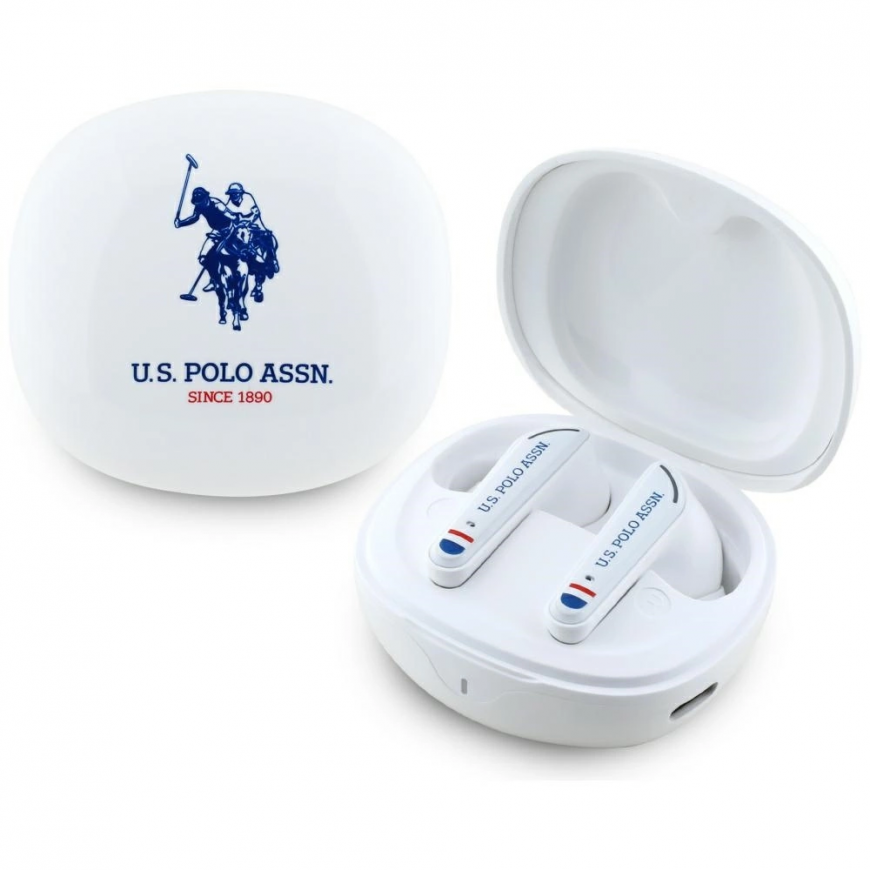 Us Polo Assn Headphones TWS US Polo DH Logo white – 5