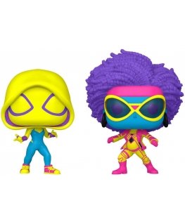 Funko POP pack 2 hahmoa Spider-Man Spider-Gwen & Spider-Woman Exclusive