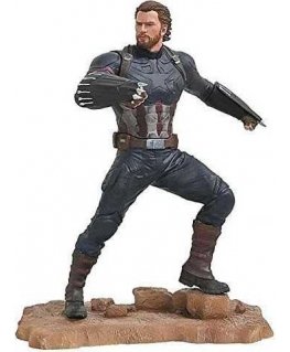 Diamond Select Toys Marvel Gallery Avengers 3 - Captain America Statue | 23 cm