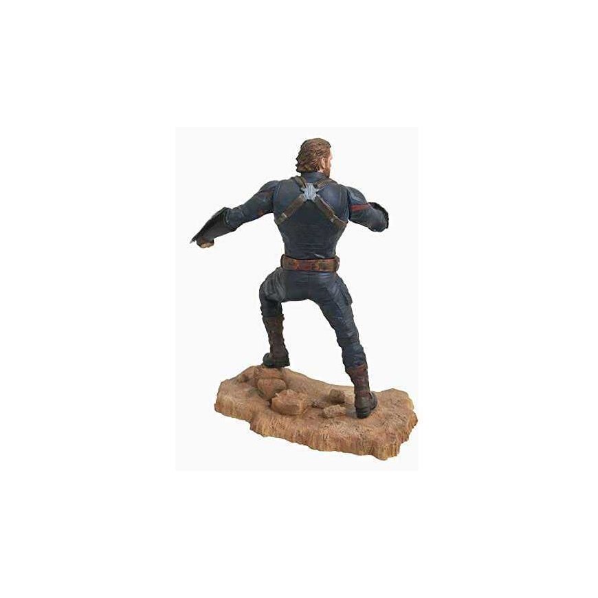 Diamond Select Toys Marvel Gallery Avengers 3 - Captain America statula | 23 cm – 5