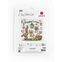 luca S Cross stitch kit "Happy Easter" 28x28cm SB7048 luca S Cross stitch kit "Happy Easter" 28x28cm SB7048