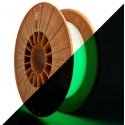 3D plastic PET-G glow in the dark green 1.75mm 0.5kg Rosa3D 3D plastic PET-G glow in the dark green 1.75mm 0.5kg Rosa3D