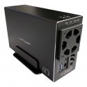 LC-Power LC-35U3-RAID-2 tallennusaseman kotelo HDD-kotelo musta 3.5" LC-Power LC-35U3-RAID-2 tallennusaseman kotelo HDD-kotelo musta 3.5"