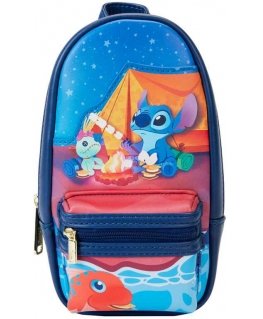 Loungefly Disney Stitch Camping Cuties penaali