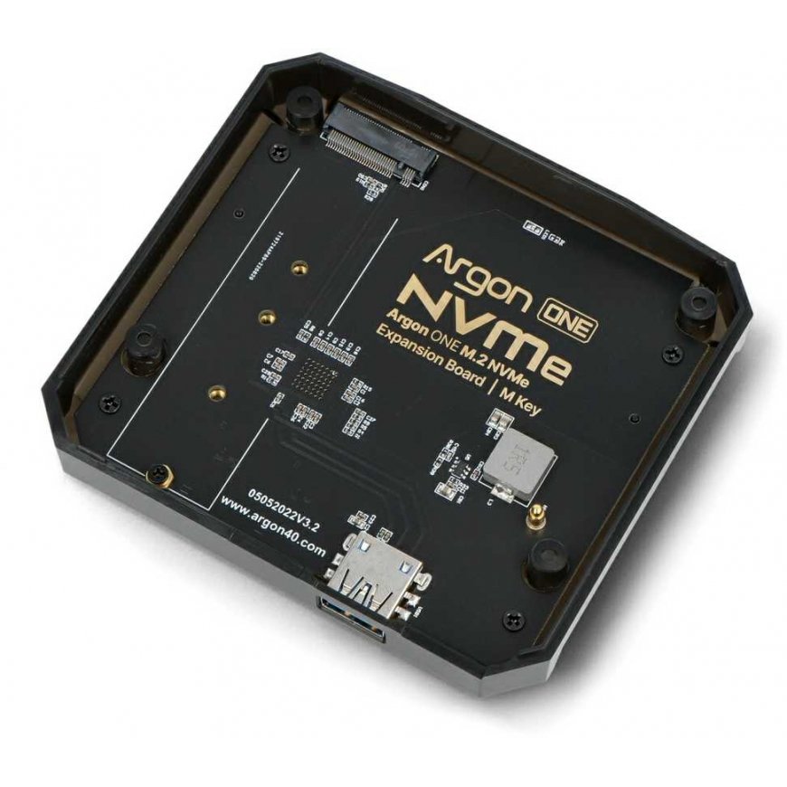 Argon40 Argon One M.2 NVMe Expansion Board - for Raspberry Pi 4B