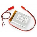 Akyga 1800mAh 1S 3.7V Li-Pol akumuliatorius - JST-BEC jungtis + lizdas - 50x40x8mm Akyga 1800mAh 1S 3.7V Li-Pol akumuliatorius - JST-BEC jungtis + lizdas - 50x40x8mm