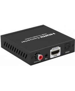 PremiumCord 4K@60Hz Audio Extractor ARC, HDR, outputs: stereo jack, SPDIF, RCA