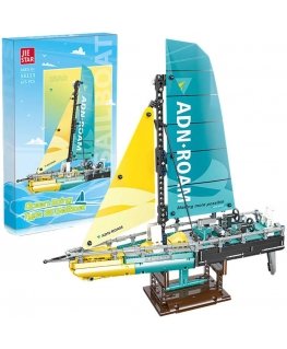Lean Toys RAKENNUSSARJA – TYYPPI 65 PURJELAUS (675 OSAA)