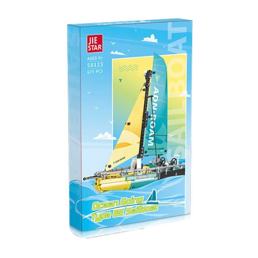 Lean Toys CONSTRUCTION KIT – TYPE 65 SAILING SHIP (675 PARTS) – 5