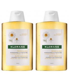 Klorane Blond Highlights Shampoo 2 x, 400 ml