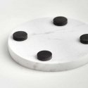 Zeller Set of coasters, 4 pcs, marble, 9.5x1 cm Zeller Set of coasters, 4 pcs, marble, 9.5x1 cm