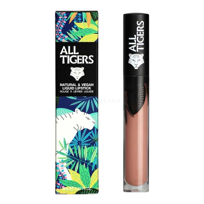 All Tigers Natural & Vegan skysti lūpų dažai 681 Trust My Instinct 8ml lūpdažis – 2