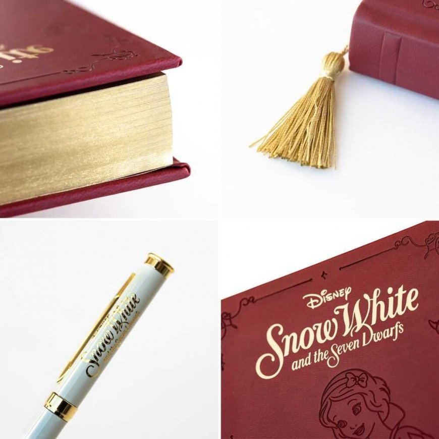 ERIK Disney Snow Baltas A5 Notebook + Pen set – 4