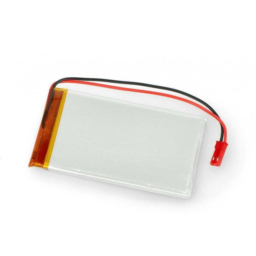 Akyga 2500mAh 1S 3.7V Li-Pol battery - 85x50x4mm