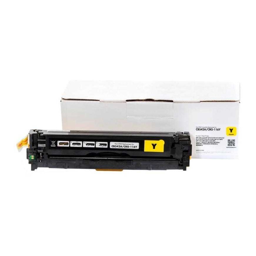 Non-genuine Static Control HP CB542A / CE322A / CF212A / Canon CRG716, yellow cartridge