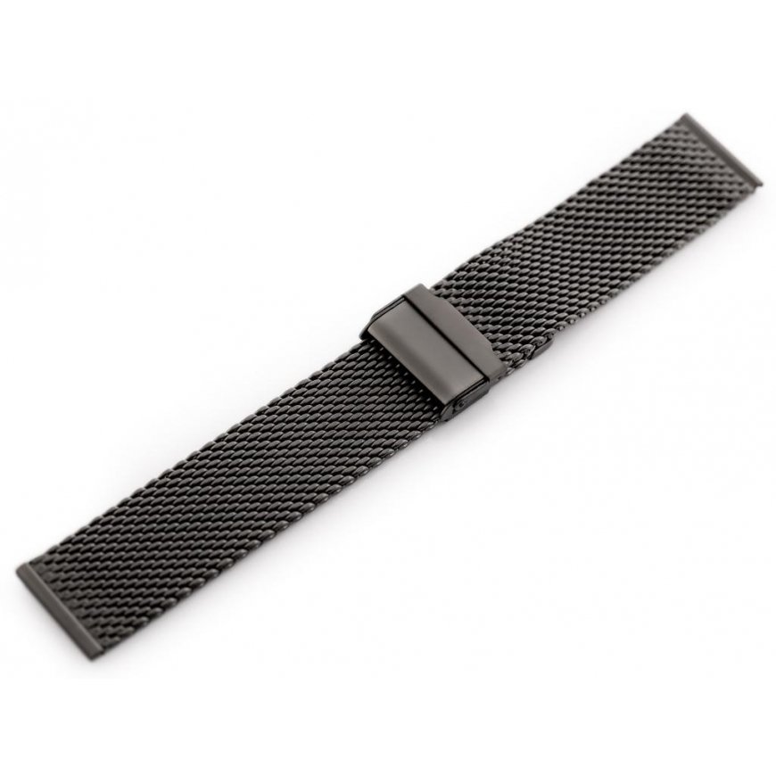 Pacific 10 bracelet – HQ mesh – graphite matte 22mm – 2