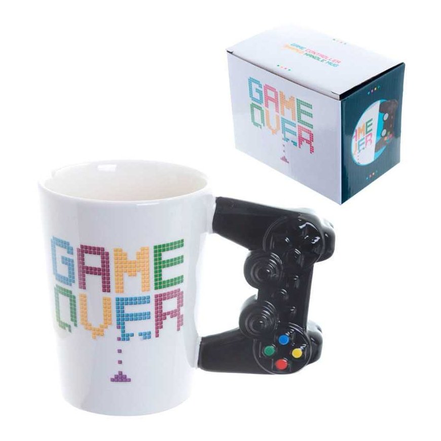 Puckator Game Over Controllerin muotoinen kahvamuki – 5