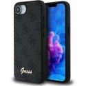 Guess 4G Script Logo MagSafe suojakuori iPhone 16e:lle - musta Guess 4G Script Logo MagSafe suojakuori iPhone 16e:lle - musta