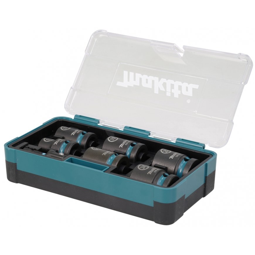 Makita E-16592 galvutė Įspaudžiamų movų rinkinys Juoda, Žalsvai mėlyna