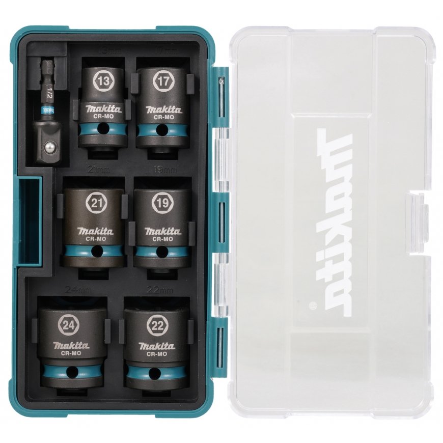 Makita E-16592 löökpadrun Löökpadrunite komplekt Must, Sinakasroheline – 2