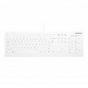 CHERRY AK-C8112 klaviatuur Meditsiiniline USB QWERTZ Saksa keel Valge CHERRY AK-C8112 klaviatuur Meditsiiniline USB QWERTZ Saksa keel Valge