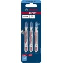 Bosch Expert T118 EHM Kuviosahanterä Karbidi 3 kpl Bosch Expert T118 EHM Kuviosahanterä Karbidi 3 kpl