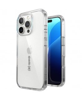 Speck Gemshell do iPhone 16 Pro przezroczysty