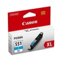 Canon CLI-551XL C w/sec ink cartridge 1 pc(s) Original High (XL) Yield Photo cyan Canon CLI-551XL C w/sec ink cartridge 1 pc(s) Original High (XL) Yield Photo cyan