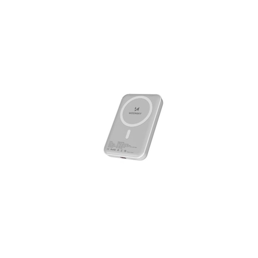 Wozinsky 10.000 mAh USB-C ir Micro USB 5V 2A Magnetinė Išorinė B
