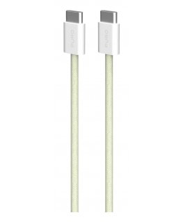PURO PUCCCFABK415MTYEL USB cable USB 2.0 1.5 m USB C Yellow