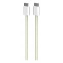 PURO PUCCCFABK415MTYEL USB-kaabel USB 2.0 1,5 m USB C Kollane PURO PUCCCFABK415MTYEL USB-kaabel USB 2.0 1,5 m USB C Kollane