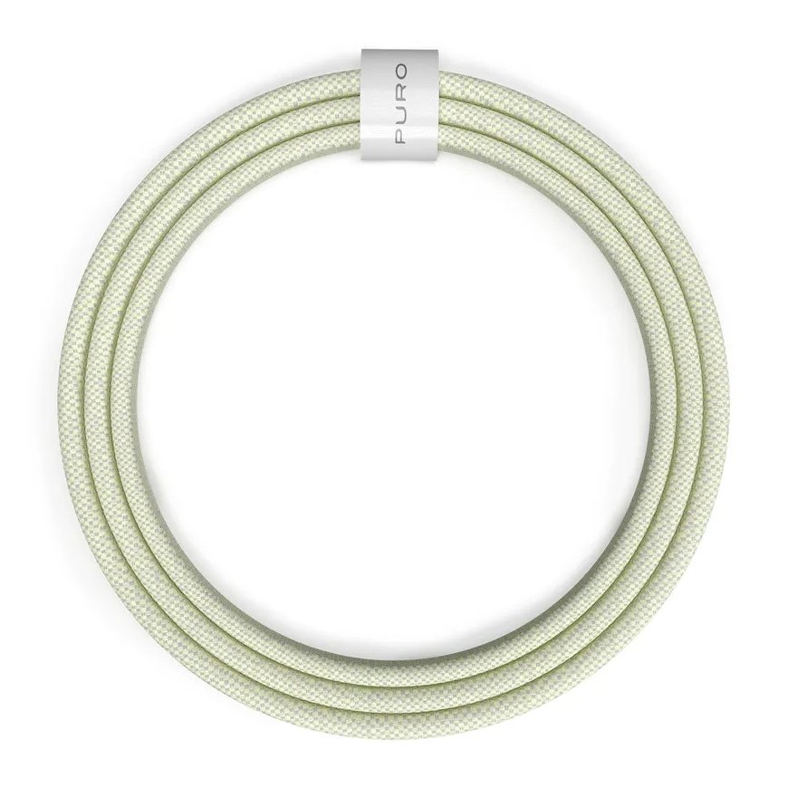 PURO PUCCCFABK415MTYEL USB kabelis USB 2.0 1,5 m USB C Geltona – 2