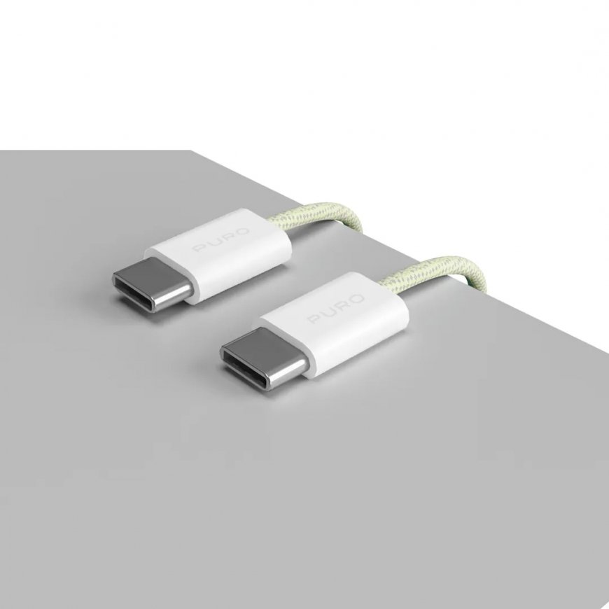 PURO PUCCCFABK415MTYEL USB cable USB 2.0 1.5 m USB C Yellow – 4