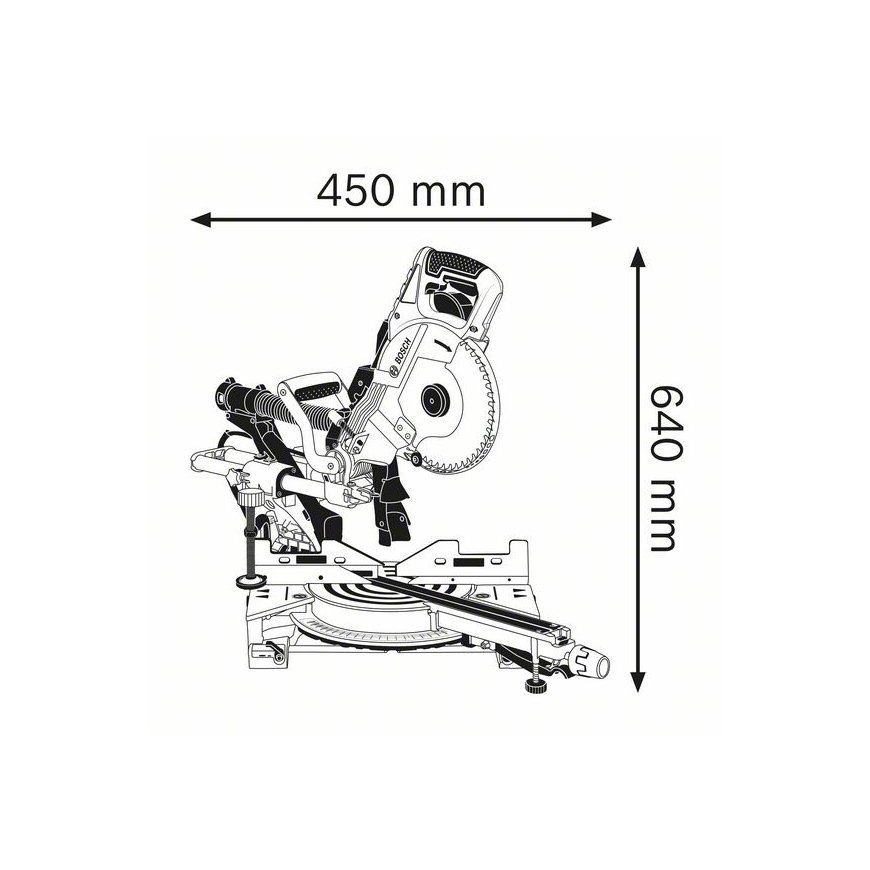 Bosch GCM 8 SDE Professional 5000 RPM 1600 W – 2