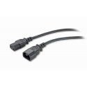 APC PWR Cord C13 - C14, 0.6 m Must 0,61 m C13 pistikut C14 pistikut