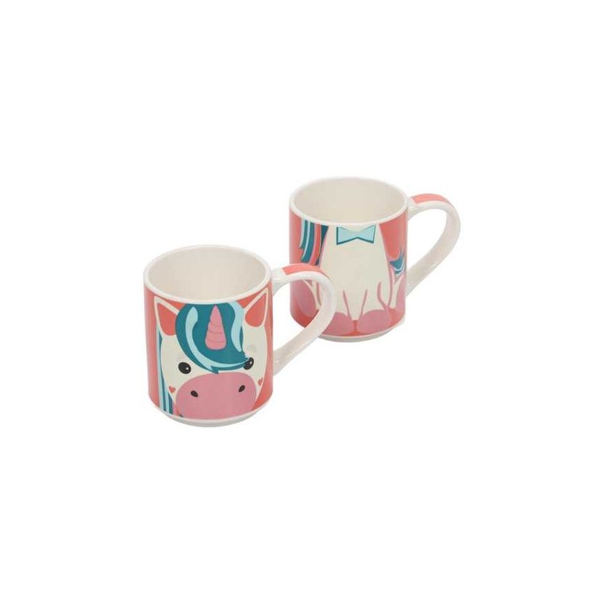 Cup&You Gift Set: 2 porcelain cups for children, 2 x 265 ml – 2