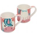 Cup&You Gift Set: 2 posliinikuppia lapsille, 2 x 265 ml Cup&You Gift Set: 2 posliinikuppia lapsille, 2 x 265 ml