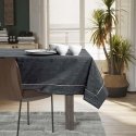 AmeliaHome Tablecloth AH VESTA BRD PPG DARKGREY 140x160