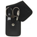 Pfeilring Solingen Manicure travel set 3 pieces black Manicure tool
