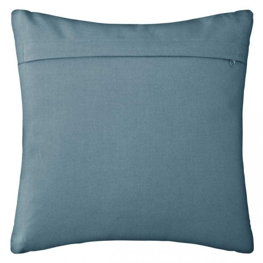 Cushion Atmosphera Otto Blue Cotton (38 x 38 cm) – 5