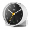 Braun BC01WB Quartz alarm clock Black, White Braun BC01WB Quartz alarm clock Black, White