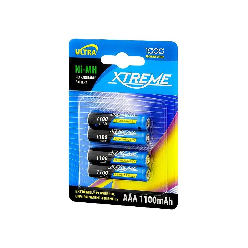 Battery XTREME R3 Ni-MH AAA 1100mAh (4pcs.)