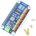Servo controller board for Raspberry Pi, 16 channels, 12 bits, I2C, Waveshare 15275 Servo controller board for Raspberry Pi, 16 channels, 12 bits, I2C, Waveshare 15275