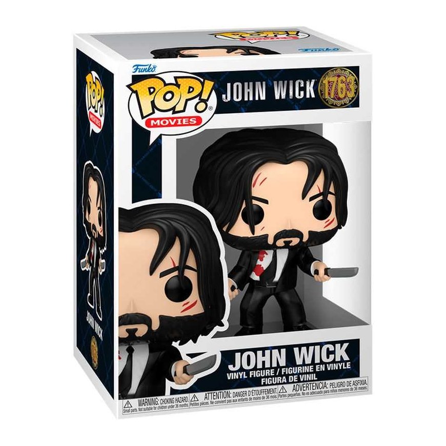 Funko POP -hahmo John Wick Dual Knives -veitsellä