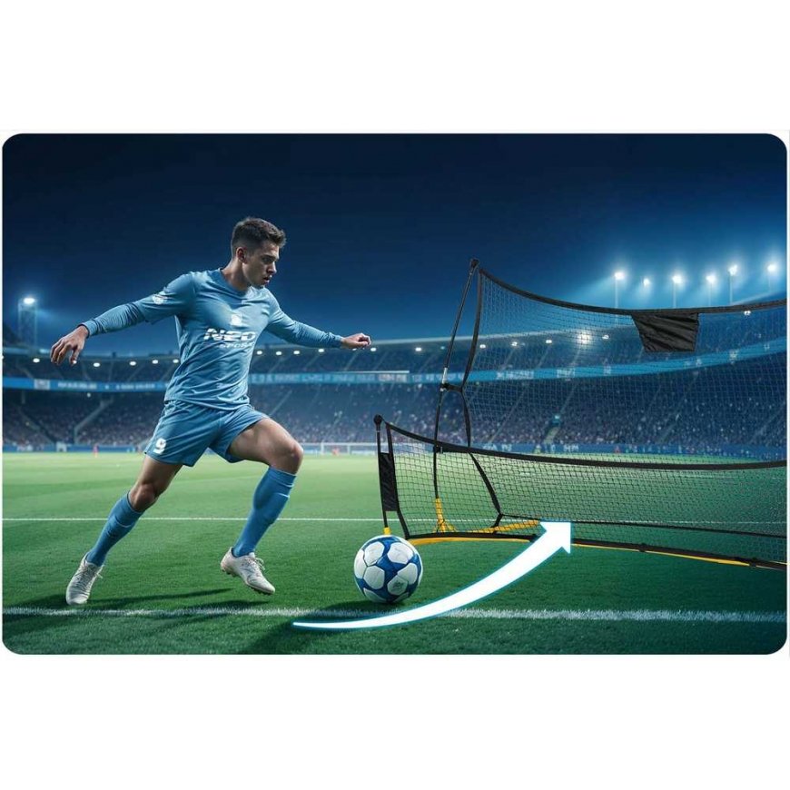 Neo-Sport rebounding net 210 x 120 x 35 cm – 5